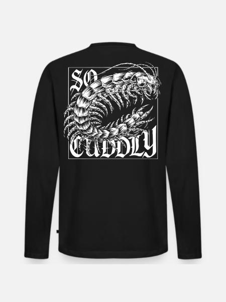 Scolopender Fan - Men's Premium Organic Long Sleeve Shirt - black