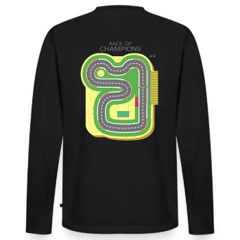 Play Mat Car Race Track, Race of Champions Kids 4 - T-shirt manches longues Premium bio Homme - noir - Dos - Nico (187cm)