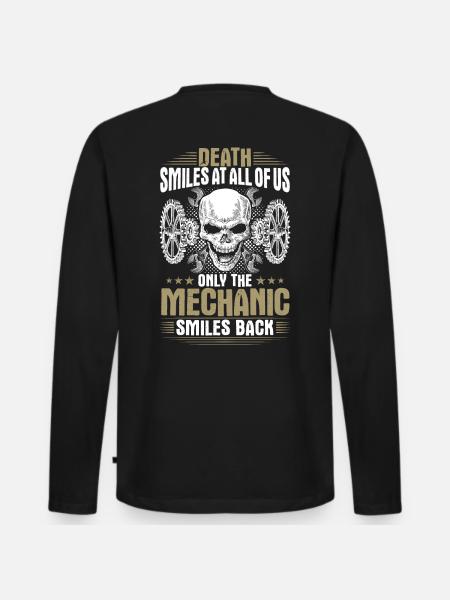 Mechanic Mechanic Mechanic Screwdriver - Men's Premium Organic Long Sleeve Shirt - black