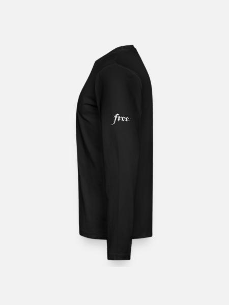 FREETIGHT - Men's Premium Organic Long Sleeve Shirt - black