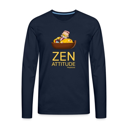 tshirt zen1 - T-shirt manches longues Premium Homme