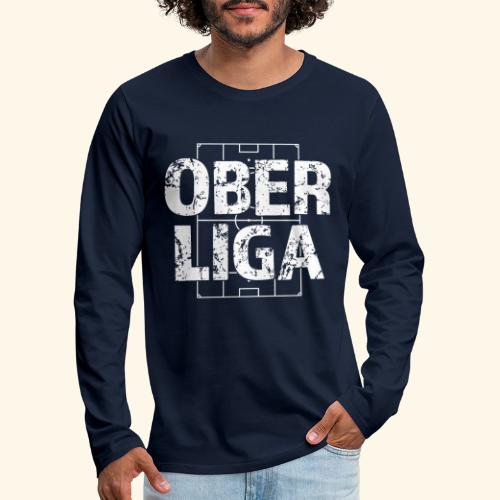 OBERLIGA im Fußballfeld - Männer Premium Langarmshirt