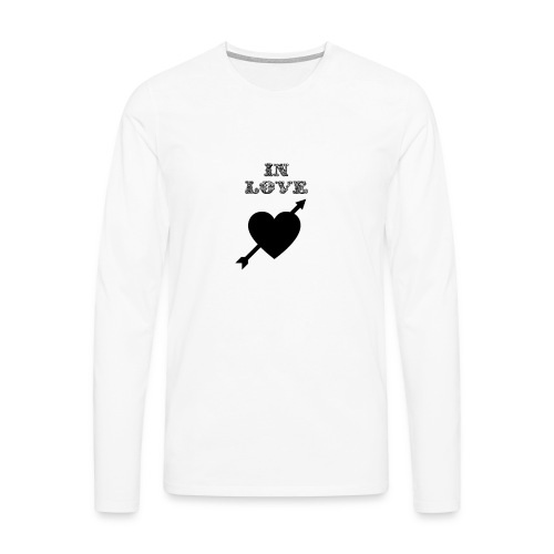 I'm In Love - Maglietta Premium a manica lunga da uomo