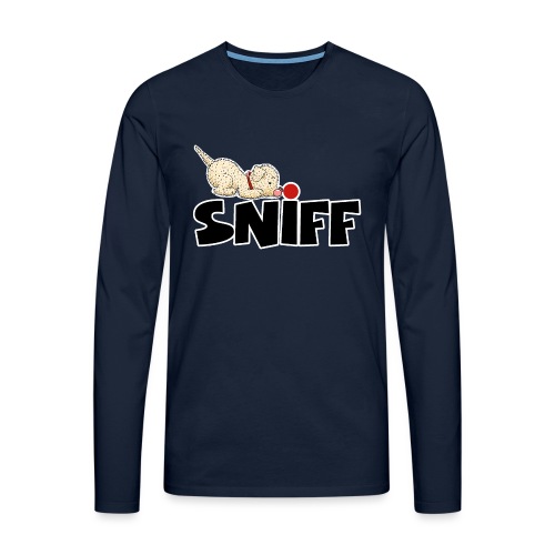 sniff1 3 - Männer Premium Langarmshirt