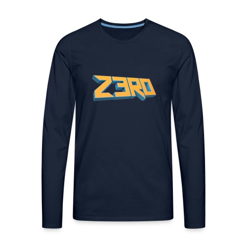 The Z3R0 Shirt - Men's Premium Longsleeve Shirt