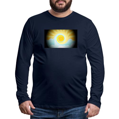 Sonnenspirale - Männer Premium Langarmshirt