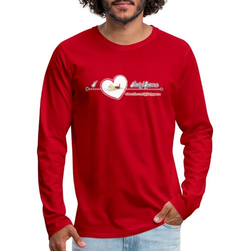 iloveitalygame - Maglietta Premium a manica lunga da uomo