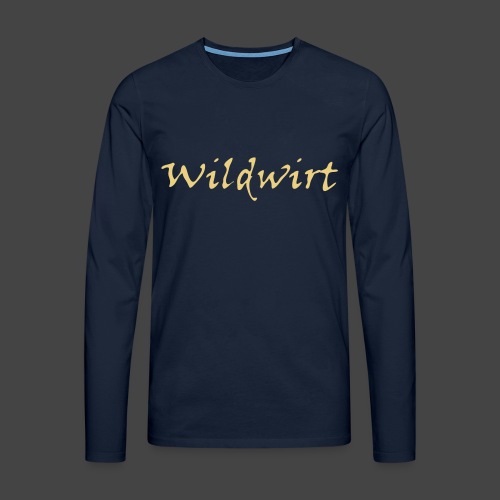 Wildwirt-Shirt für Jäger - Männer Premium Langarmshirt