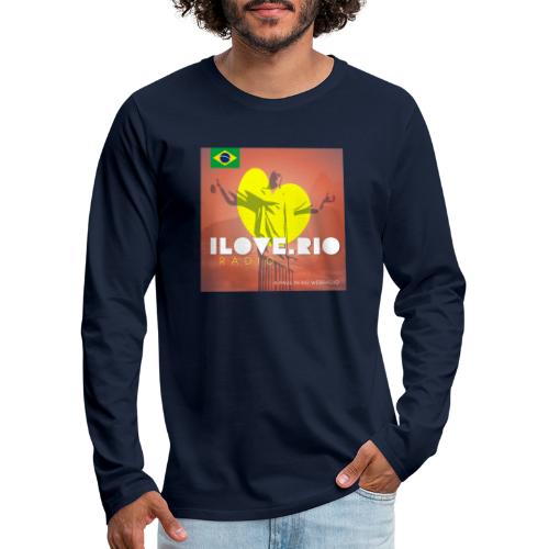 I LOVE RIO RADIO - Men's Premium Longsleeve Shirt