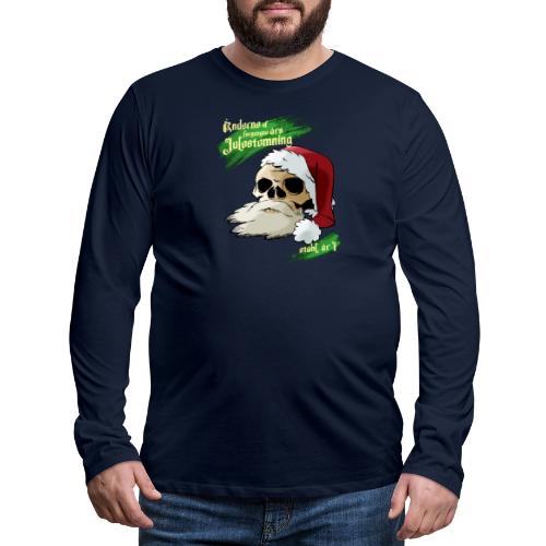 Ånderne af forgangne års julestemning (Æ YwlQuest) - Herre premium T-shirt med lange ærmer