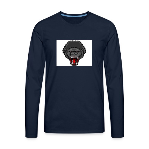 gorilla - Mannen Premium shirt met lange mouwen