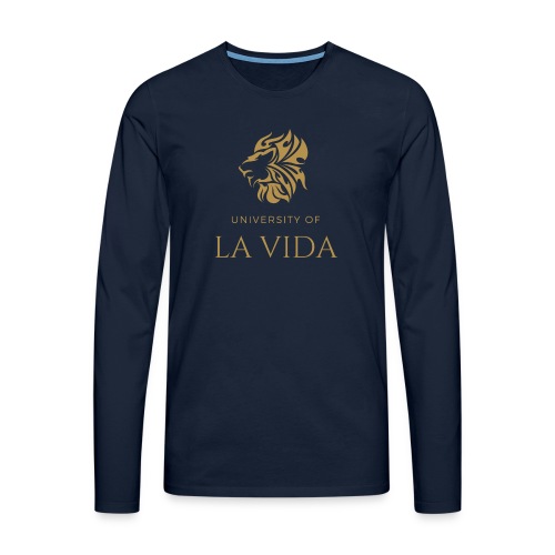 University of LA VIDA - Långärmad premium-T-shirt herr