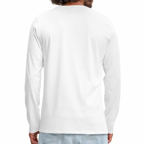 ASSS vit ny - Långärmad premium-T-shirt herr