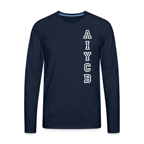 AIYCB_hochblauweissaufrot - Männer Premium Langarmshirt