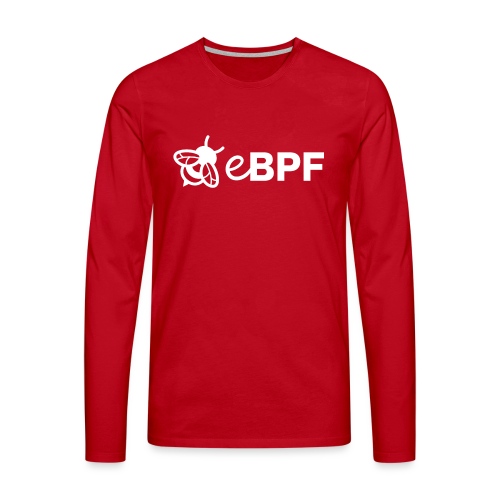 ebpf logo monochrome on dark - Men's Premium Longsleeve Shirt