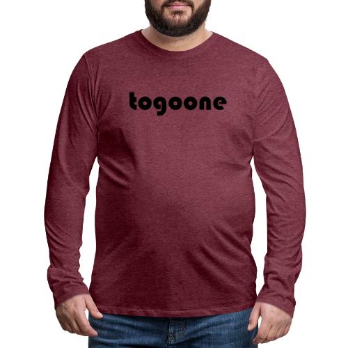 togoone official - Männer Premium Langarmshirt