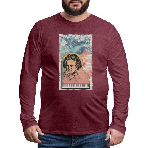 Beethoven, la Nona Sinfonia e l’Inno alla Gioia - Maglietta Premium a manica lunga da uomo