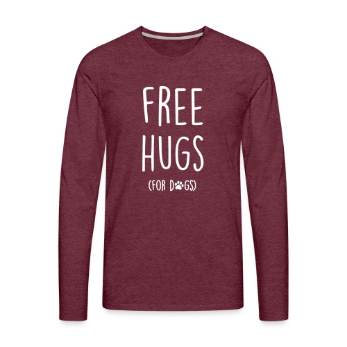 free hugs for dogs - T-shirt manches longues Premium Homme