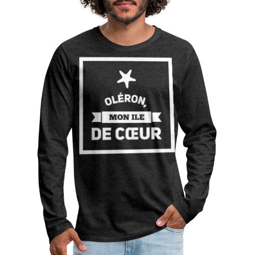 Oléron, mon île de cœur - T-shirt manches longues Premium Homme