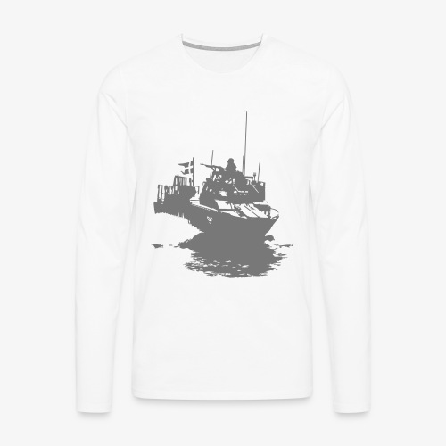 Combat Boat 90 - Stridsbåt 90 - Långärmad premium-T-shirt herr
