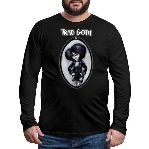 Trad Goth Type by World Gothic Models - Men's Premium Longsleeve Shirt