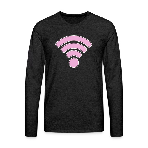 wifi t-shirt - Långärmad premium-T-shirt herr