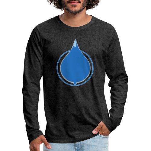 Water Drop - T-shirt manches longues Premium Homme