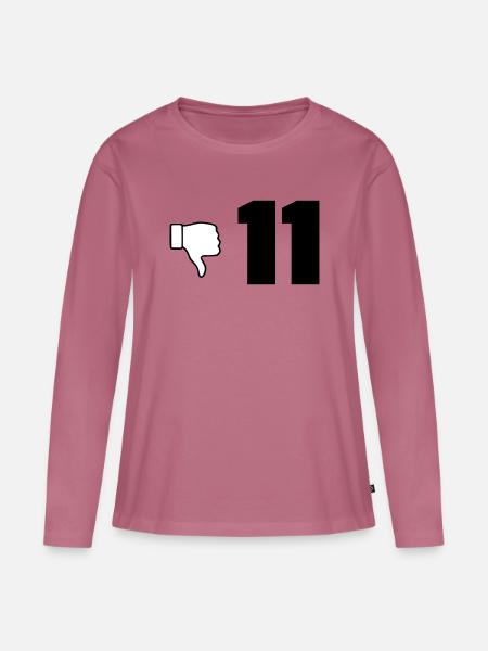 Elf schlecht - Frauen Premium Bio Langarmshirt - Mauve