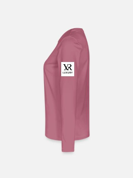Luxuriöses XR-Design für exklusive Mode - Frauen Premium Bio Langarmshirt - Mauve