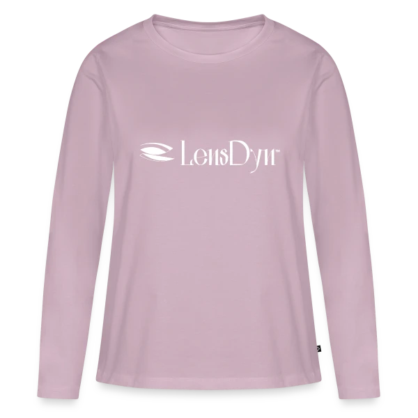 Diseño oficial del logotipo blanco de LensDyn
