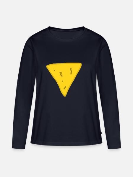 Nacho - Frauen Premium Bio Langarmshirt - Navy