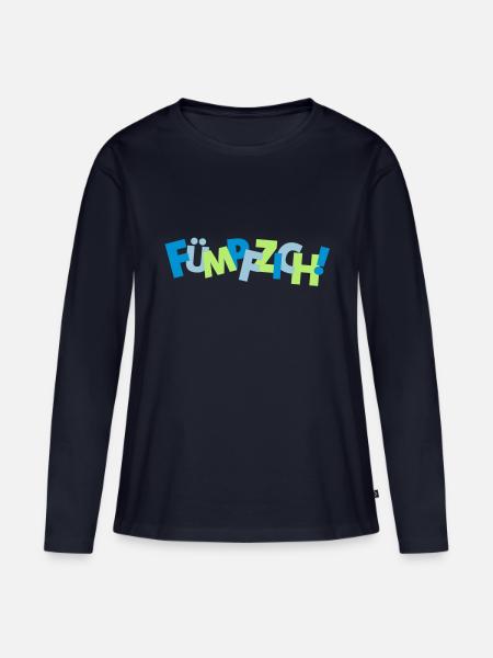 50. Fuempfzich - 3c - Frauen Premium Bio Langarmshirt - Navy