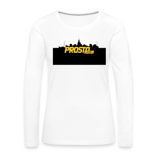 PROSTO - Koszulka damska Premium z długim rękawem