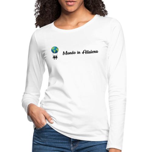 Mondo in Altalena - Maglietta Premium a manica lunga da donna