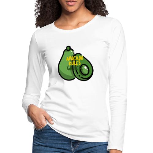 Avocado rules - Vrouwen Premium shirt met lange mouwen