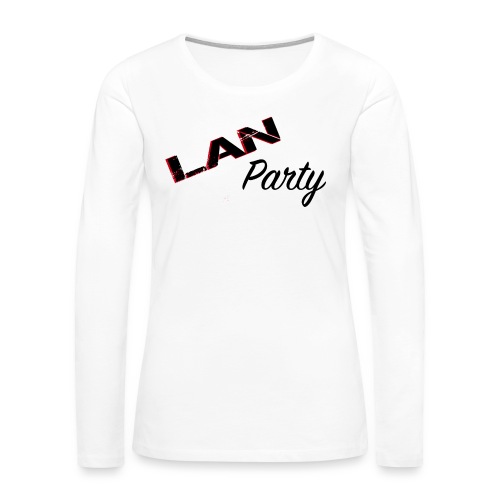 Lan Party - Långärmad premium-T-shirt dam