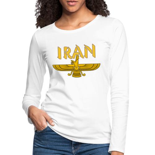 Iran 9 - Naisten premium pitkähihainen t-paita