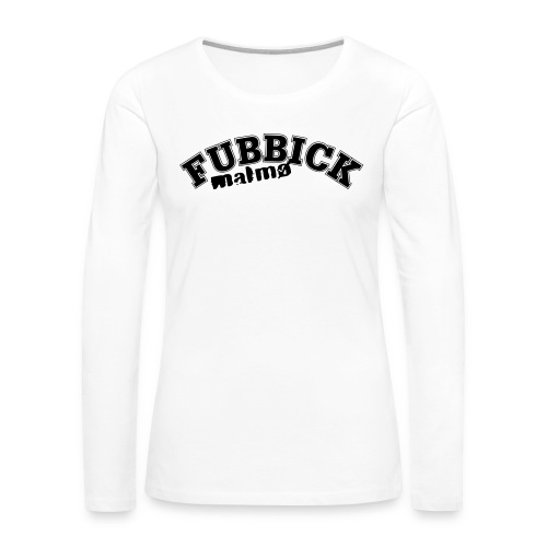 fubbick vector - Långärmad premium-T-shirt dam