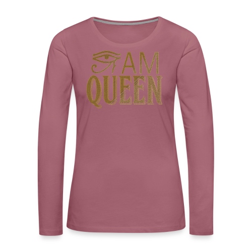 RA QUEEN - Koszulka damska Premium z długim rękawem
