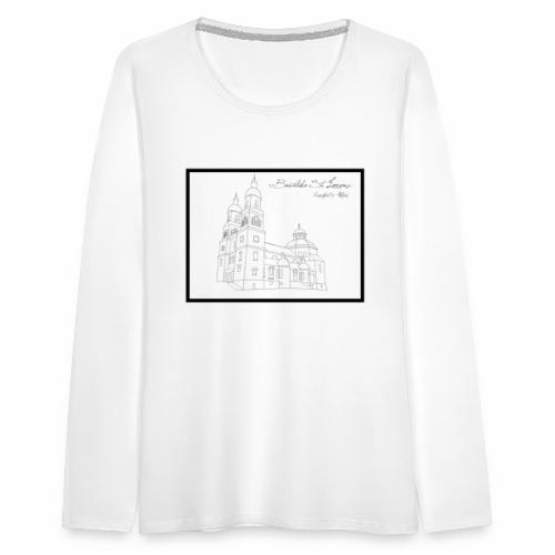 T Shirt Basilika St Lorenz Kempten Allgaeu - Frauen Premium Langarmshirt