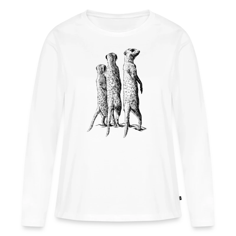 Erdm&auml;nnchen - Frauen Premium Langarmshirt
