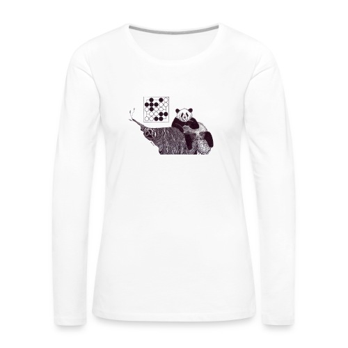 Panda 5x5 Seki - Women's Premium Longsleeve Shirt