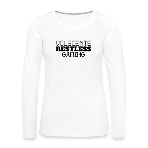 Volscente Restless Logo B - Maglietta Premium a manica lunga da donna