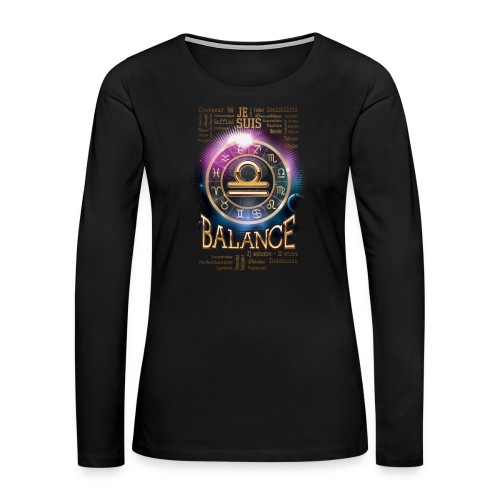 BALANCE - T-shirt manches longues Premium Femme