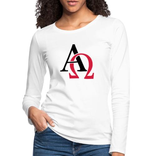 Alpha & Omega - Frauen Premium Langarmshirt