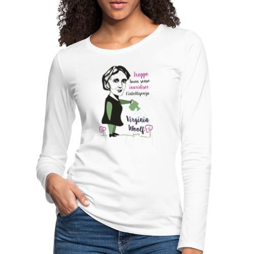 Virginia Woolf citazione - Women's Premium Longsleeve Shirt