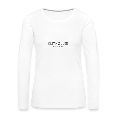 Klitmøller, Klitmöller, Dänemark, Nordsee - Frauen Premium Langarmshirt