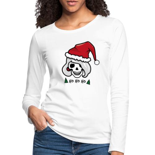 Rockabilly Weihnachten - Frauen Premium Langarmshirt