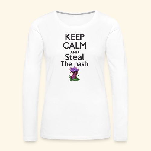 Steal the nash F - T-shirt manches longues Premium Femme