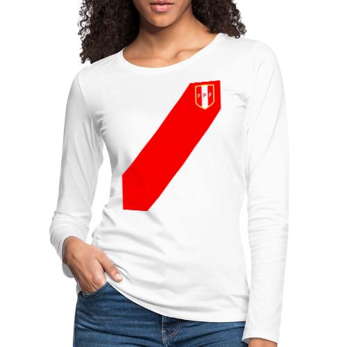 Seleccion peruana de futbol (Recto-verso) - Frauen Premium Langarmshirt